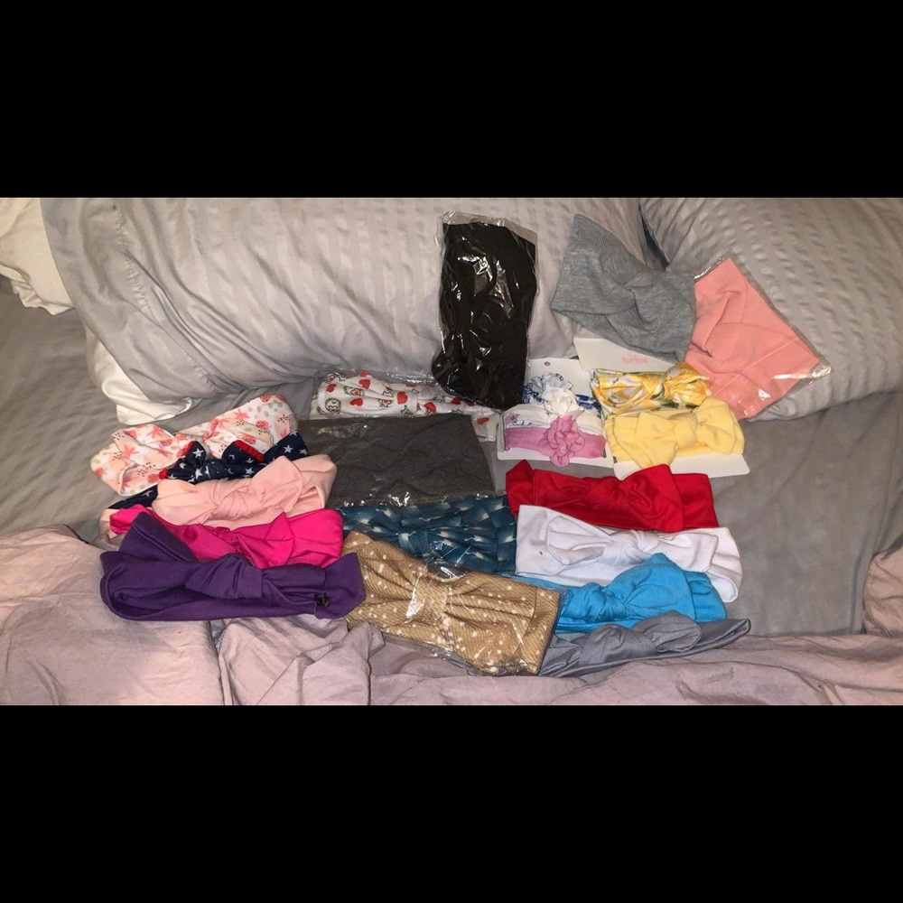 20 headbands for baby
